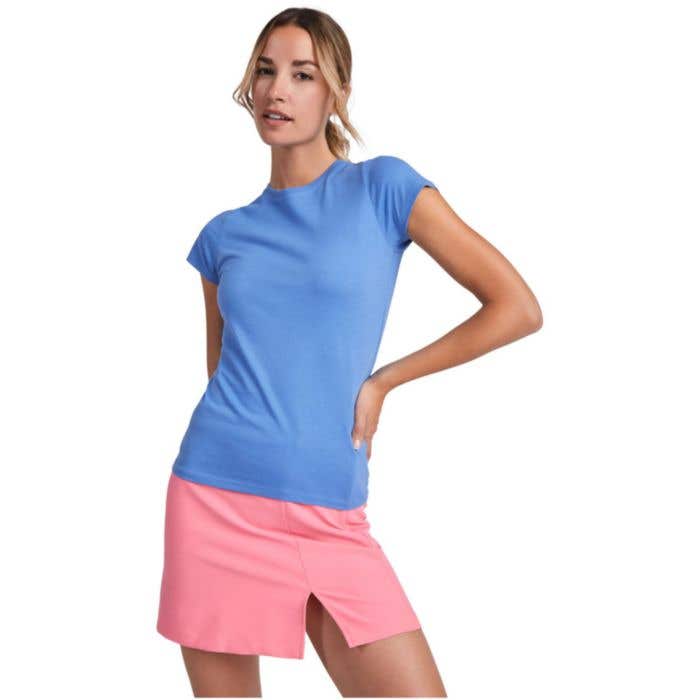 Roly Katoenen Dames T-Shirt Capri