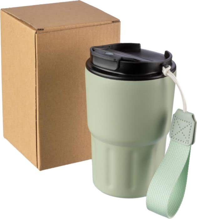 Reisbeker Louisa | 320 ml | RVS | Dubbelwandig | Polskoord