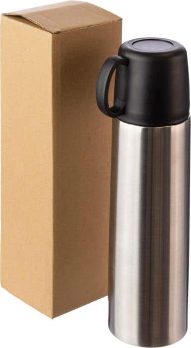 Thermosfles Jan | 500 ml | RVS | Dubbelwandig | Met 130 ml beker