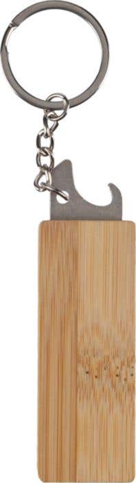 Bamboe Sleutelhanger Flesopener Klaus
