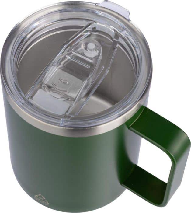 Reisbeker Renate | 300 ml | Gerecycled RVS | Dubbelwandig | Klikdeksel