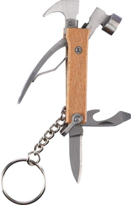 Bamboe Sleutelhanger Multitool Heinrich