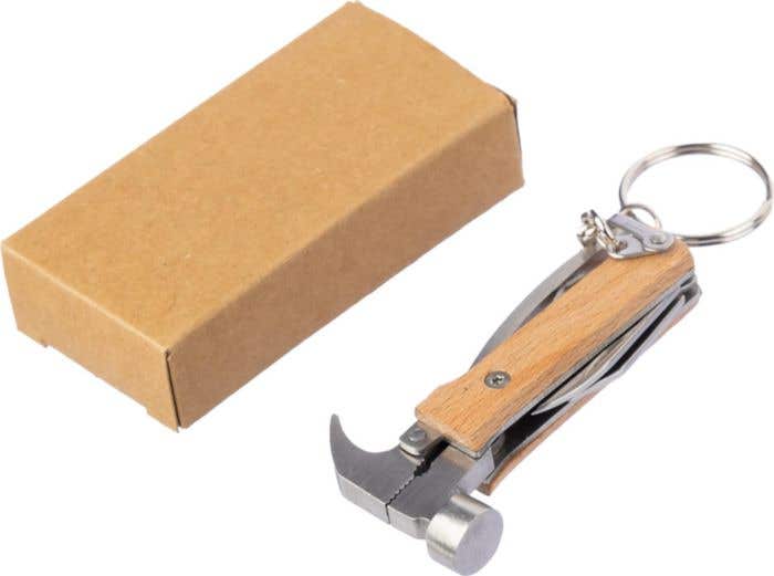 Bamboe Sleutelhanger Multitool Heinrich