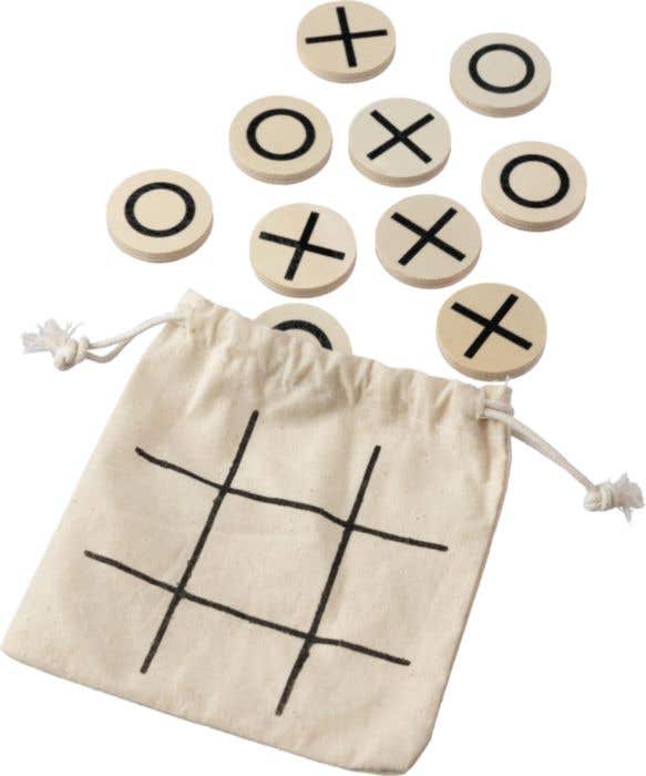 Houten Tic Tac Toe Waltraud