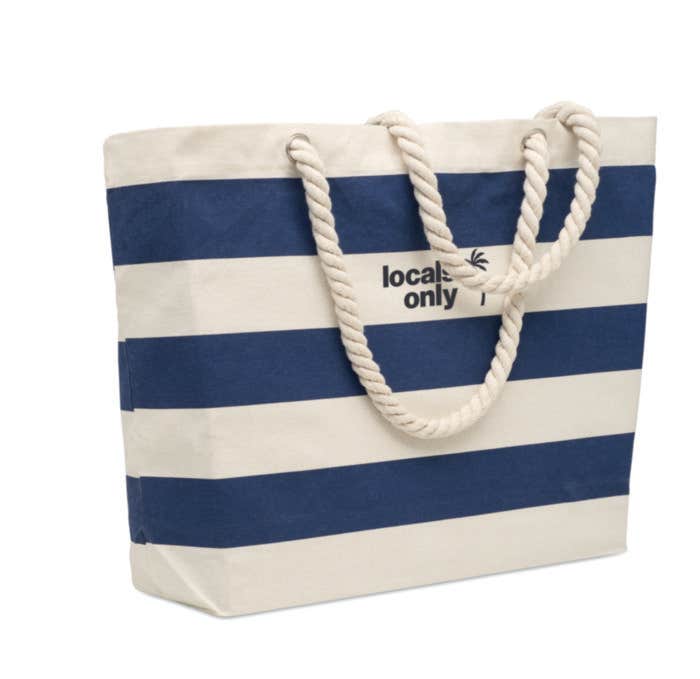 Katoenen Strandtas Heaven Stripe