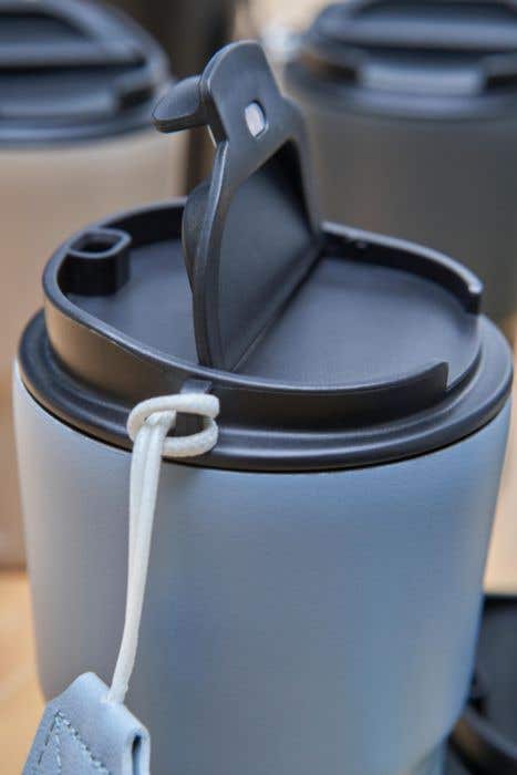 Reisbeker Louisa | 320 ml | RVS | Dubbelwandig | Polskoord