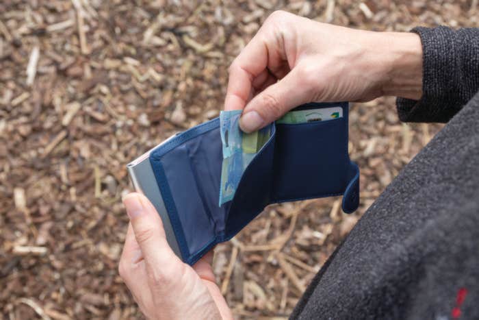 PU leather RFID kaarthouder C-Secure