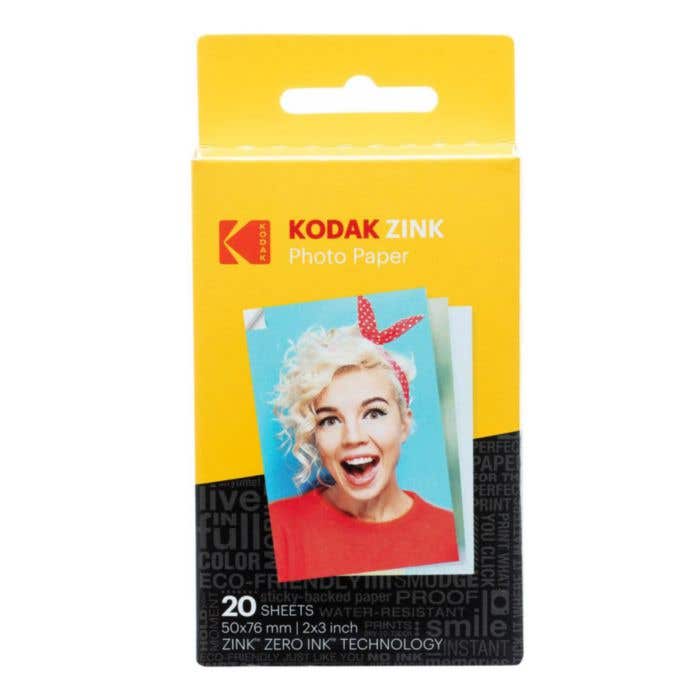 Kodak Fotopapier Zink [20 st]