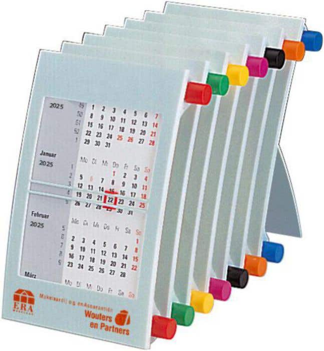 3-maands bureaukalender