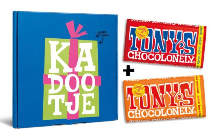 Tony's Chocolonely Giftbox Kado [2 repen]