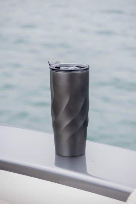 BrandCharger Gerecyclede RVS To Go Beker Calix XL [500 ml]