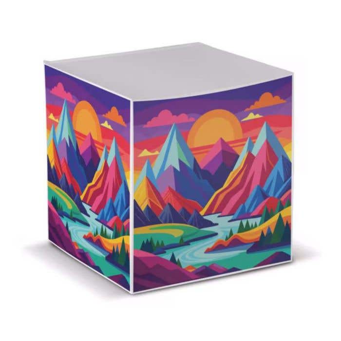 Memoblok Cubeo [10 x 10 cm]