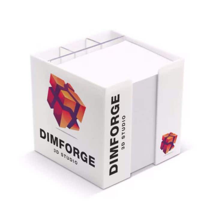 Memoblok Met Houder Menno [10 x 10 cm]