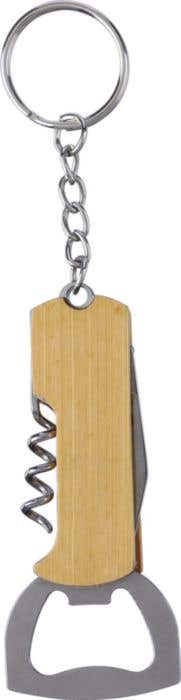 Sleutelhanger Stuart | Multitool | Bamboe | 3-delig