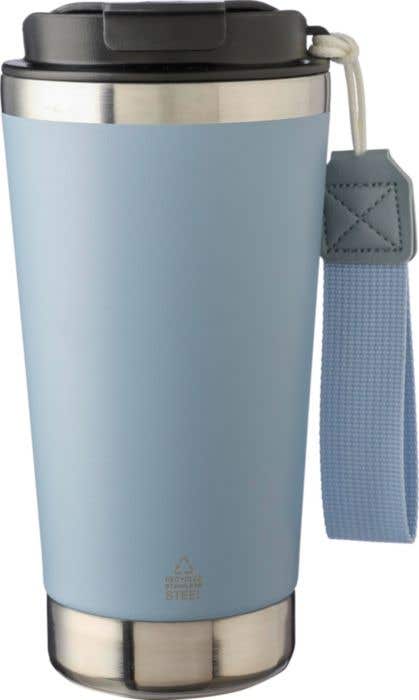 Gerecycled RVS Drinkbeker Kayla [500 ml]