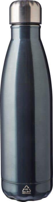 Drinkfles Cliff | 650 ml | Gerecycled RVS | Enkelwandig