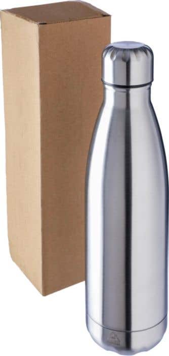 Drinkfles Lombok | 500 ml | Gerecycled RVS | Dubbelwandig