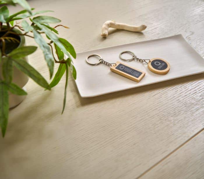 Bamboe Sleutelhanger Geoffrey