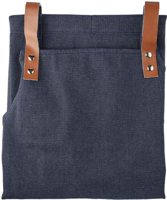 Keukenschort Greg | Denim | 2 voorvakken