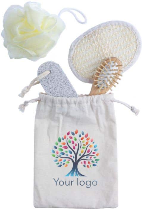 Katoenen Badkamerset Jean [4-delig]