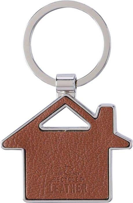 Gerecyclede Leren Sleutelhanger Jim