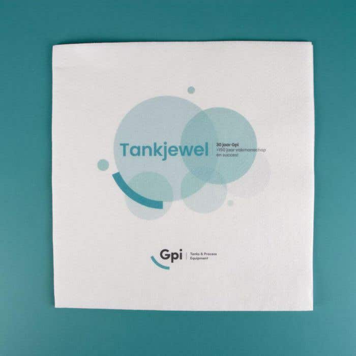 Papieren Servet Folda [16,5 x 16,5 cm]