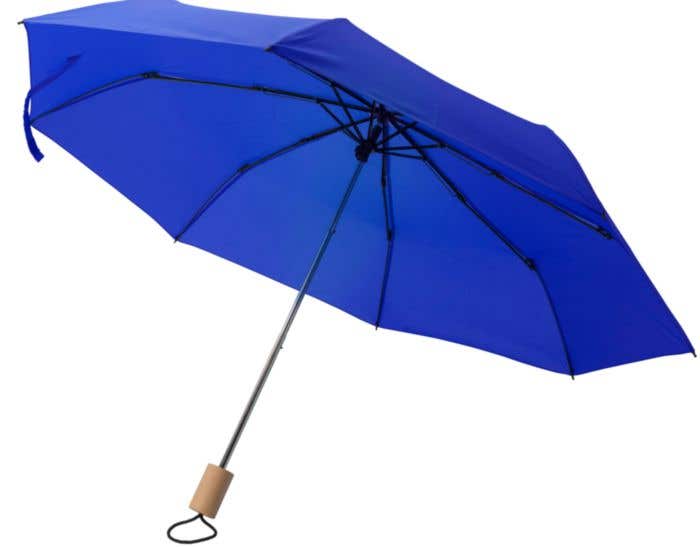 Paraplu Brooklyn | Ø 97 cm | Gerecycled | Opvouwbaar | Houten handvat