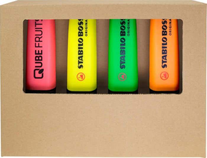 Stabilo Markeerstift Bureauset Boss Original [4 st.]