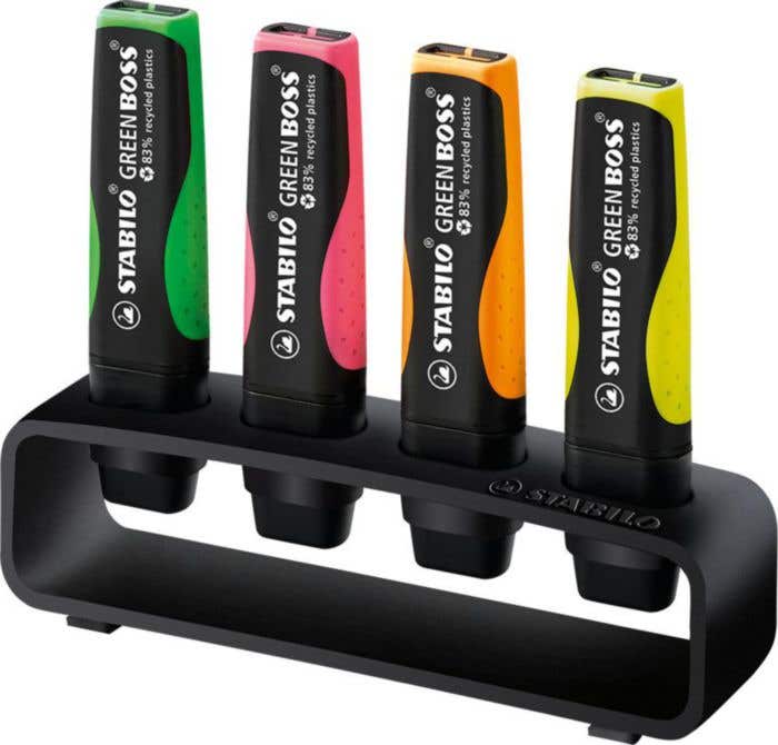Stabilo Markeerstiften Green Boss [4 st.]