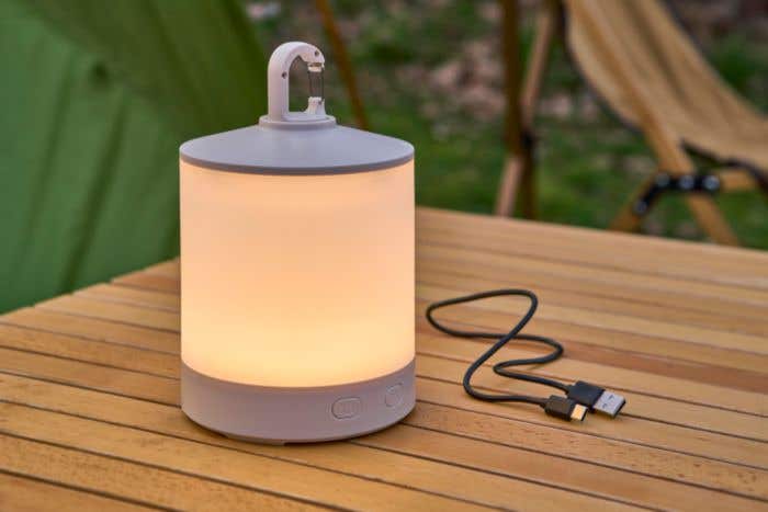 Kampeerlamp Araminta | Afneembare zaklamp | 8 lichtkleuren