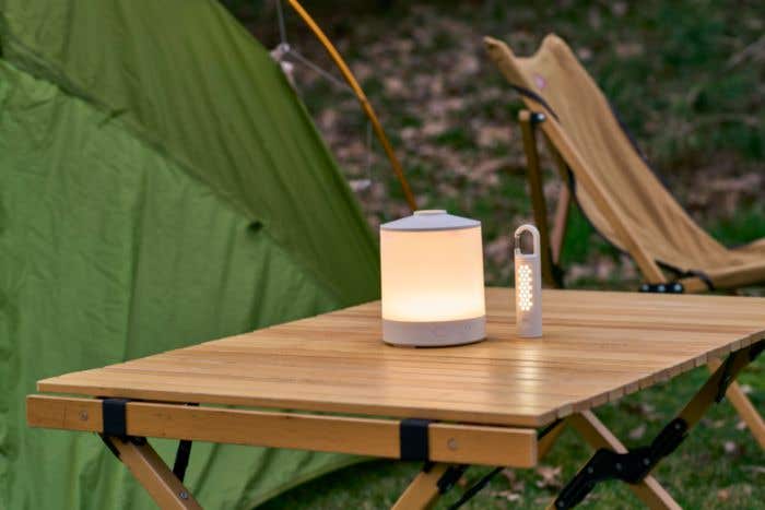 Kampeerlamp Araminta | Afneembare zaklamp | 8 lichtkleuren