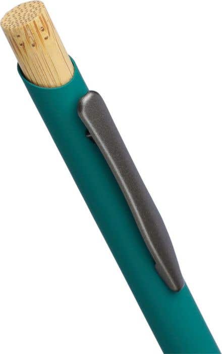 Balpen Calandra | Gerecycled | Bamboe details | Matte afwerking