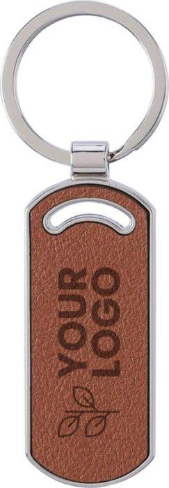 Gerecyclede Leren Sleutelhanger Jill