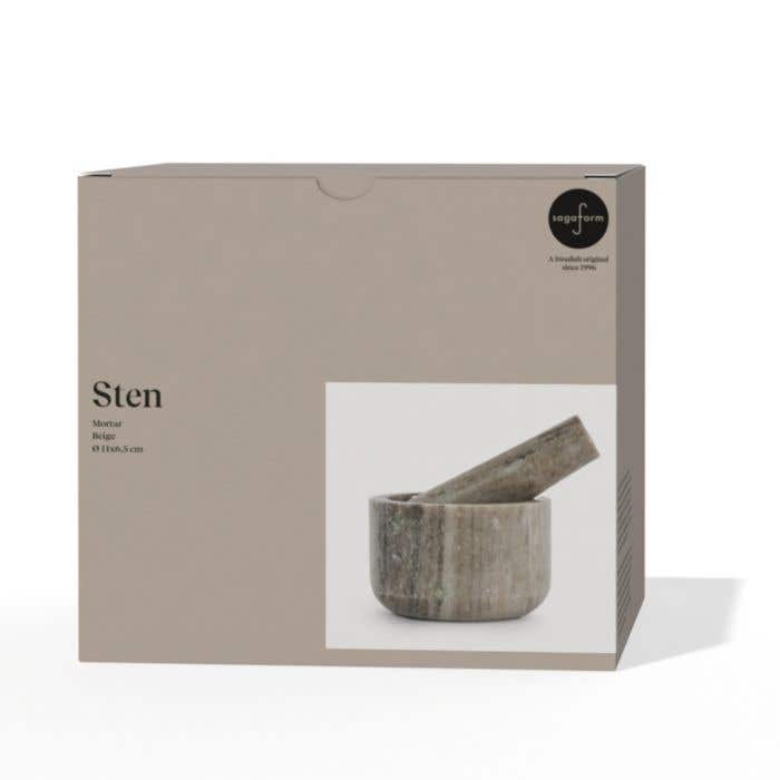 Sagaform Marmeren Vijzel Sten