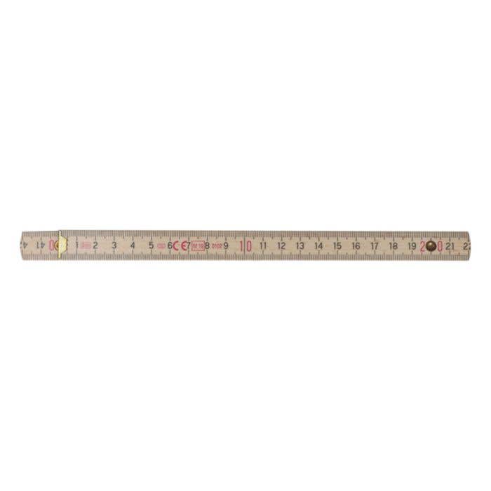 Houten Duimstok Naturel [2 m]