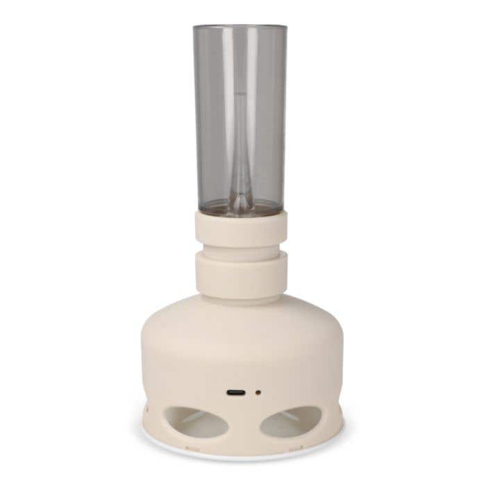 LED lamp met blaasfunctie