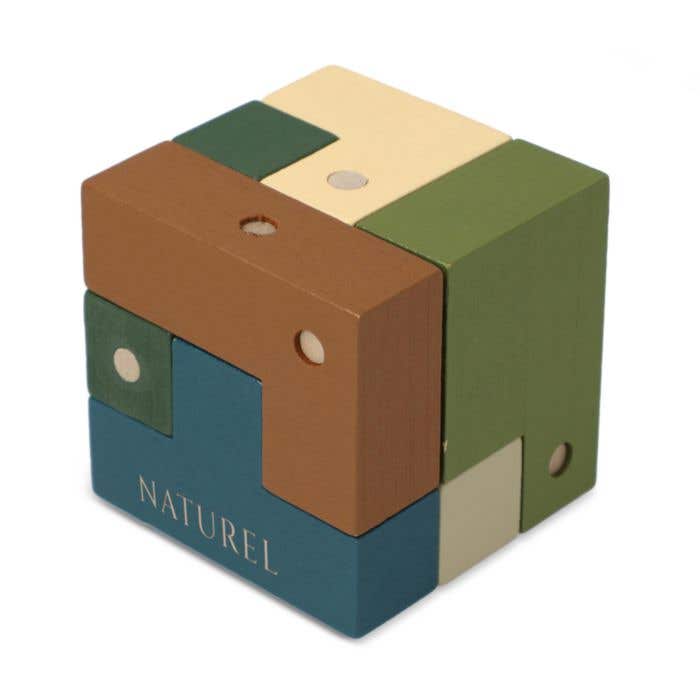 Houten puzzelkubus InSideOut