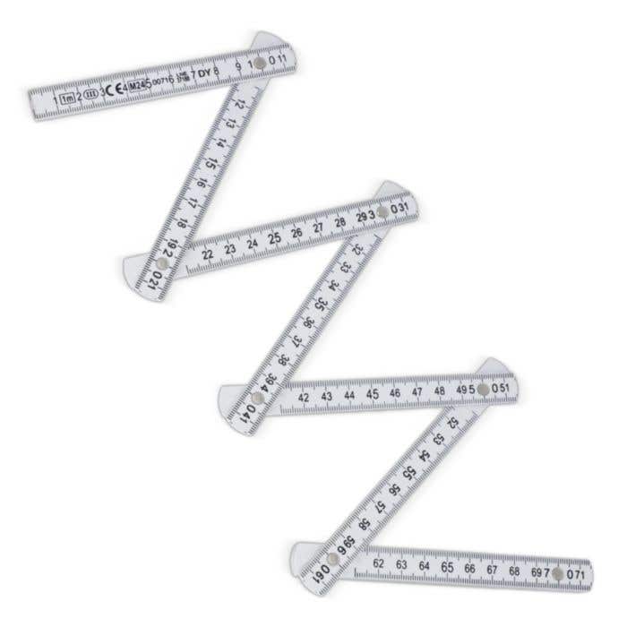 Duimstok 1 meter opvouwbaar