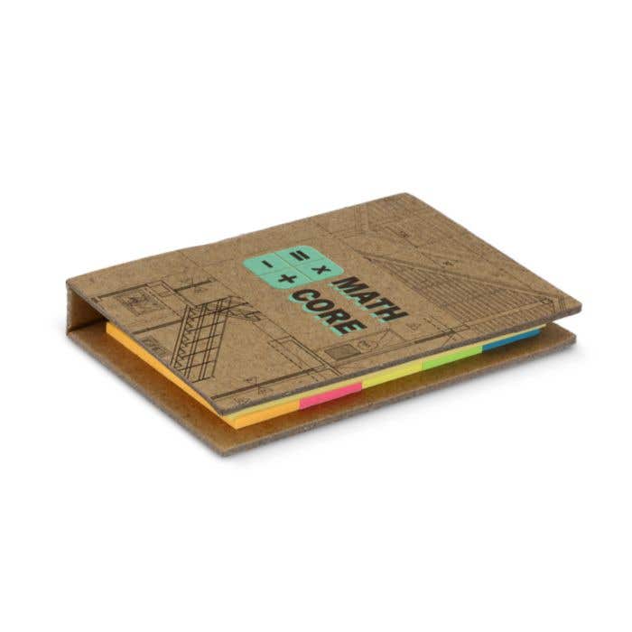 Sticky notes kraftpapier boekje