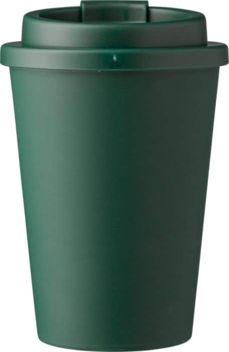 Reisbeker Gabriela | 350 ml | Dubbelwandig | Klikdeksel | Monochroom