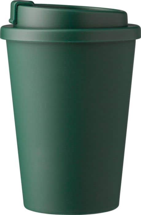 Reisbeker Gabriela | 350 ml | Dubbelwandig | Klikdeksel | Monochroom