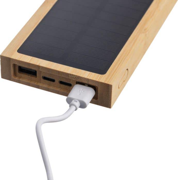 Bamboe Solar Powerbank Elz [10.000 mAh]