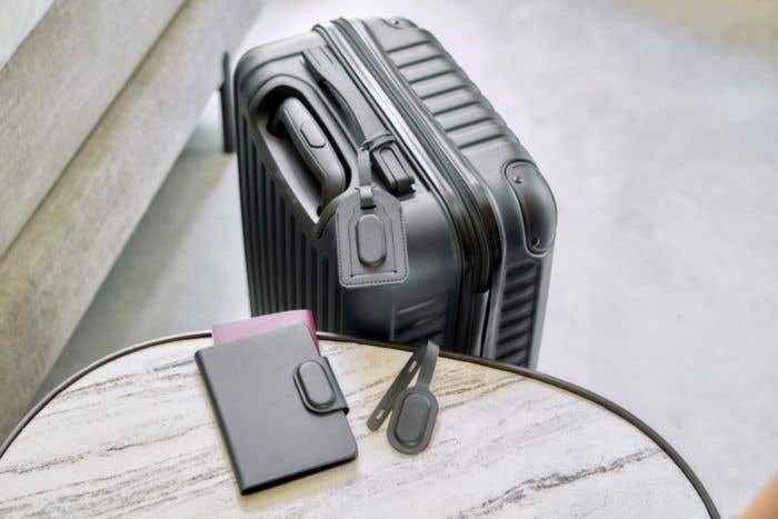 Gerecyclede Bagagelabel Isen