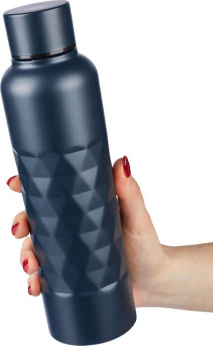 Drinkfles Talin | 800 ml | Gerecycled RVS | Diamandpatroon