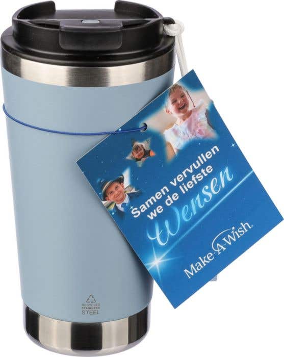 Drinkbeker Kayla | 500 ml | Gerecycled RVS | Dubbelwandig