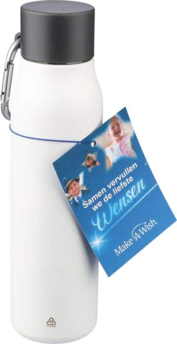 Drinkfles Cassian | 550  ml | Gerecycled RVS | Dubbelwandig