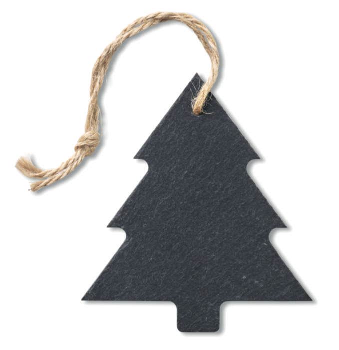 Leisteen Kerstornament Slatertree