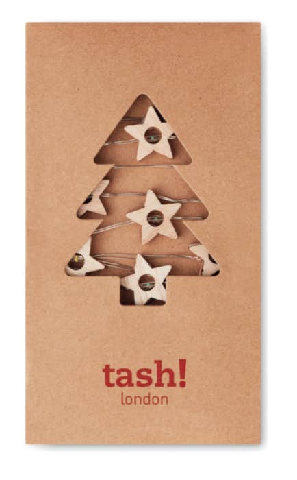 Houten LED Lichtsnoer Milky Way