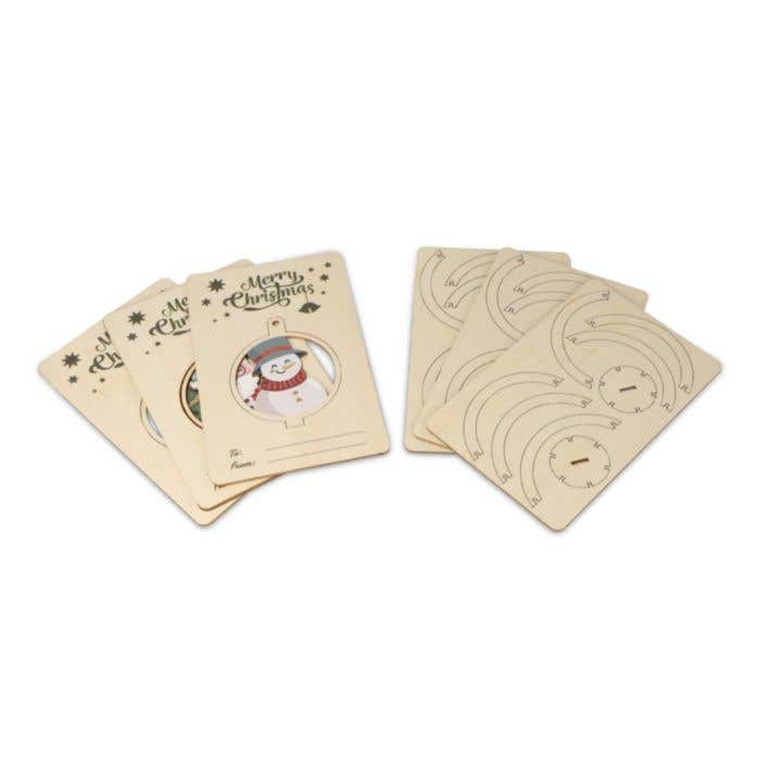 Houten Kerstornamenten Evelien [3-delig]