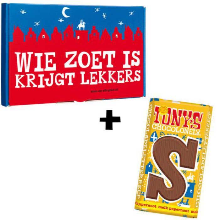 Tony's Chocolonely Giftbox Sint  Pepernoot S